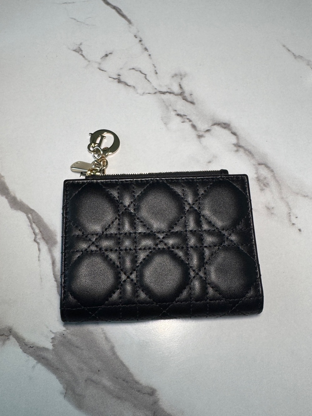 Lady Dior Dahlia Wallet